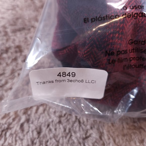 Royal Robbins Button Shirt Mens Small Long Sleeve Flannel Plaid Red Black Warm - Picture 13 of 13